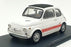Schuco 1/18 Scale Resin 45 005 5900 - 1965 Fiat 500 Abarth 595 SS - White