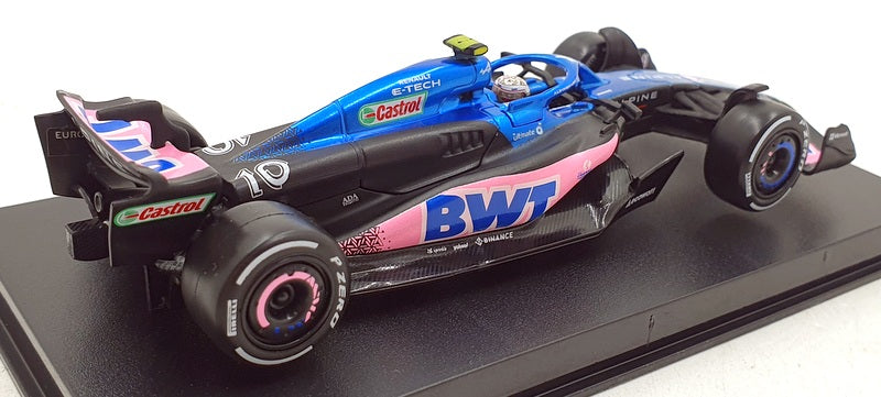 Burago 1/43 Scale 18-38073 - F1 BWT Alpine A523 2023 #10 P.Gasly
