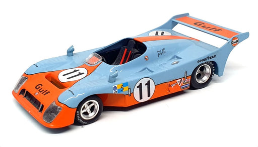 Unbranded 1/43 Scale UBR01 Gulf Mirage #11 Winner Le Mans 1975 - Lt Blue/Orange