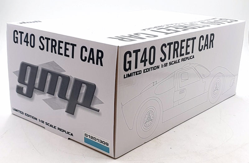 GMP 1/12 Scale Diecast G1201309 - Ford GT40 Street Car - Light Blue
