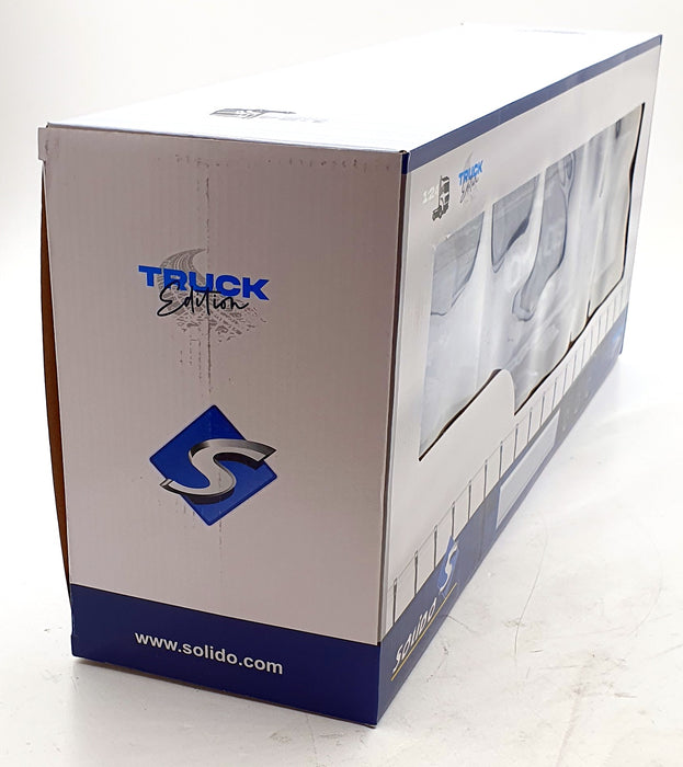 Solido 1/24 Scale S2400507 - 2023 Container Trailer - Blue