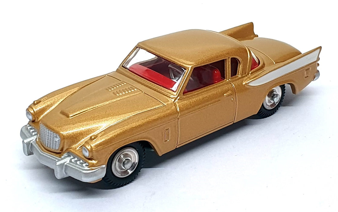 Corgi Toys 211S Reissue CD54321031 - Studebaker Golden Hawk - Gold
