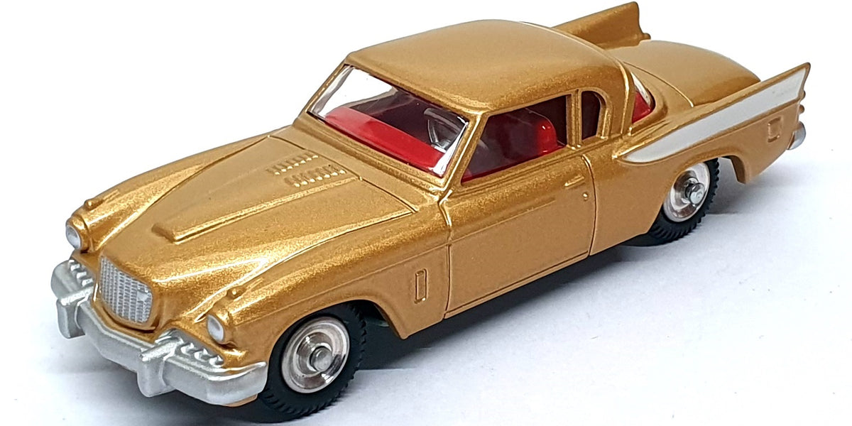 Corgi Toys 211S Reissue CD54321031 - Studebaker Golden Hawk - Gold