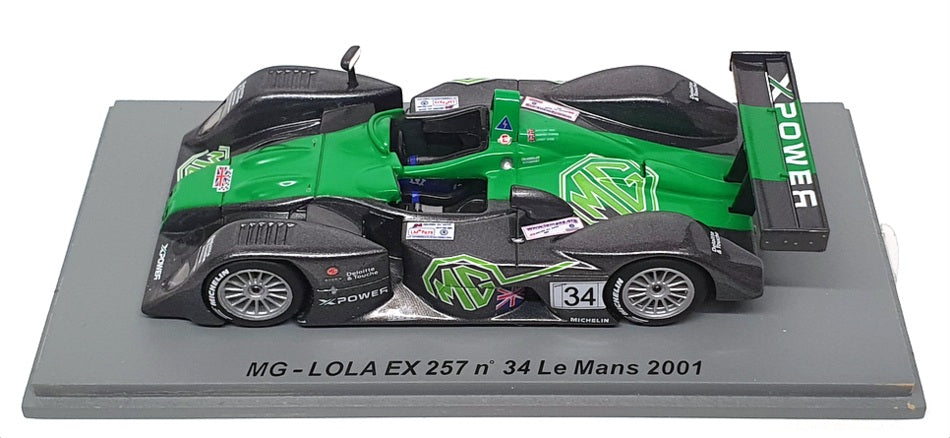 Spark Model 1/43 Scale Resin SCMG02 - MG-Lola EX 257 #34 Le Mans 2001