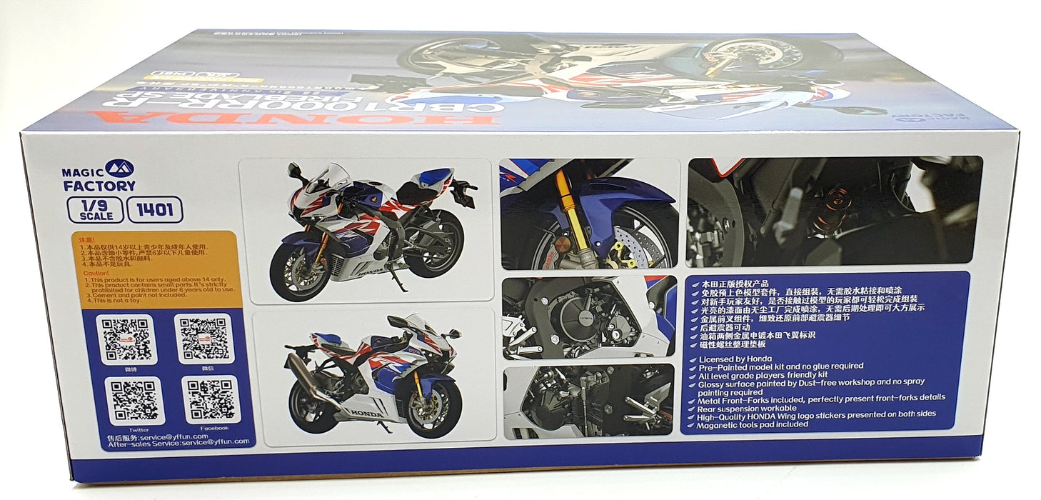 Magic Factory Kits 1/9 Scale 1401 - Honda CBR1000RR-R Fireblades SP