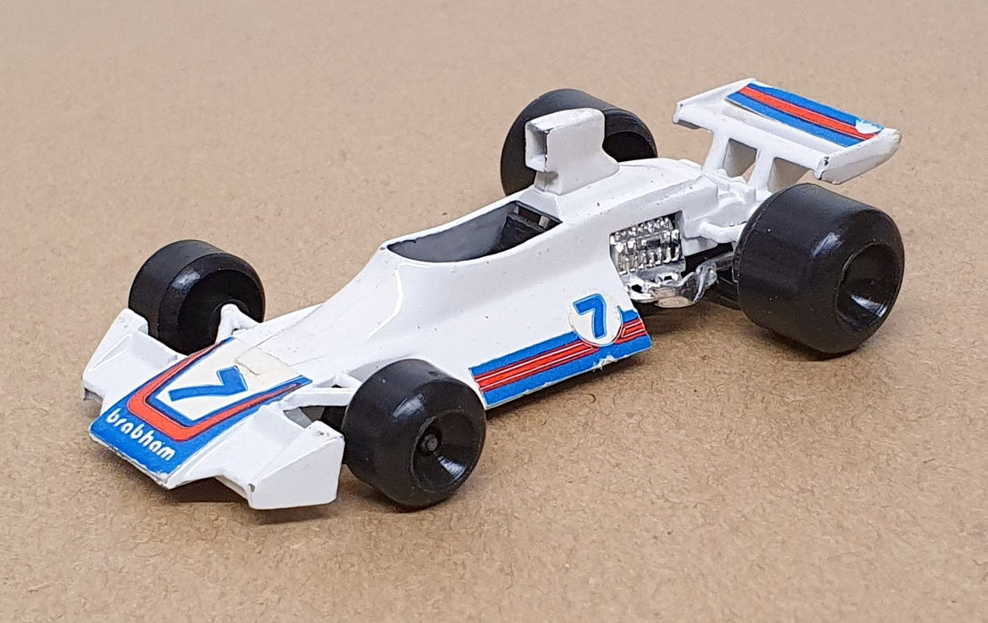 Polistil Appx 8cm Long Diecast RJ.5 - F1 Brabham BT 44 #7 - White/Blue/Red