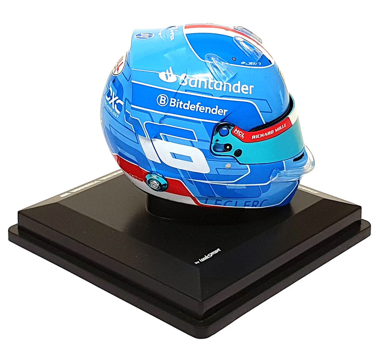 Look Smart 1/5 Scale LSHEL002 - F1 Helmet C. Leclerc Ferrari Miami GP 2024