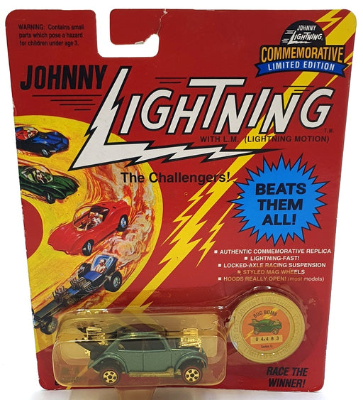 Johnny Lightning 1/64 Scale 100-170 - The Challengers VW Bug Bomb - Blue