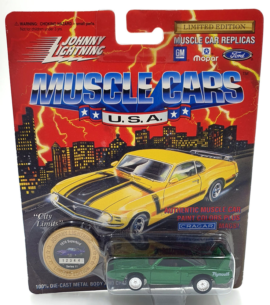 Johnny Lightning 1/64 Scale 200-210 - Muscle Cars USA 1970 Plymouth Superbird