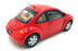 Franklin Mint 1/24 Scale Diecast B11YF00 - Volkswagen New Beetle - Red