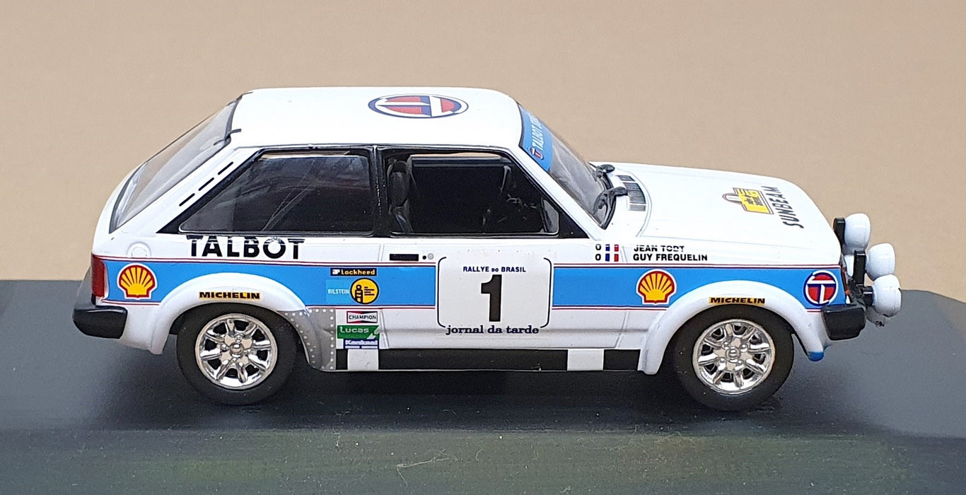 Ixo 1/43 Scale RDB1981 - Talbot Sunbeam Lotus #1 Rallye do Brasil 1981 REWORKED
