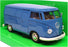 Welly NEX 1/24 Scale 22095PV-W - 1963 Volkswagen T1 Bus - Blue