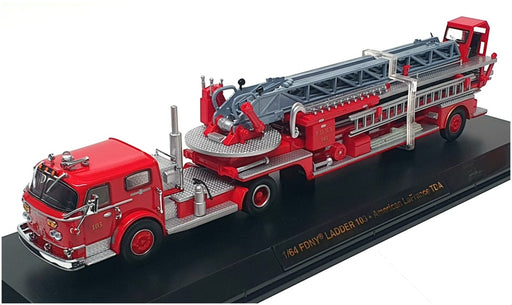 Code 3 Collectibles 1/64 Scale 12499 - American LaFrance TDA Ladder 103 FDNY