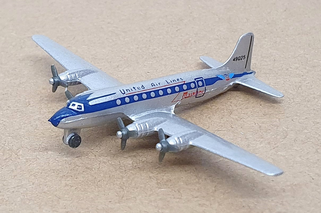 Schabak 1/600 Scale 938/23 - Douglas DC-4 Aircraft United Air Lines 49025