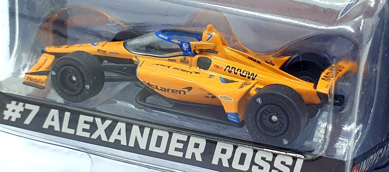 Greenlight 1/64 Scale 11584 NTT Indycar Series #7 A. Rossi - Blue/Orange