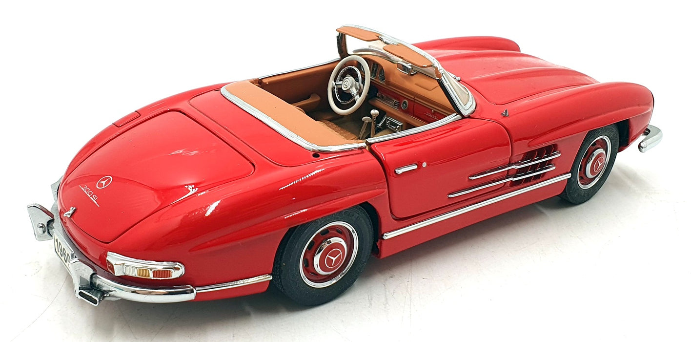 Franklin Mint 1/24 Scale Diecast B11XA16 - 1960 Mercedes Benz 300SL Roadster