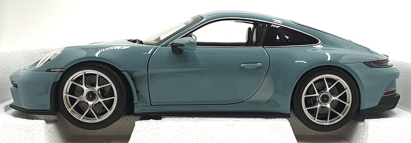 Norev 1/18 Scale Diecast 187470 - 2023 Porsche 911 S/T - Blue