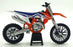 NewRay 1/12 Scale 58343 - KTM 450 SX-F Motorbike - Orange/White
