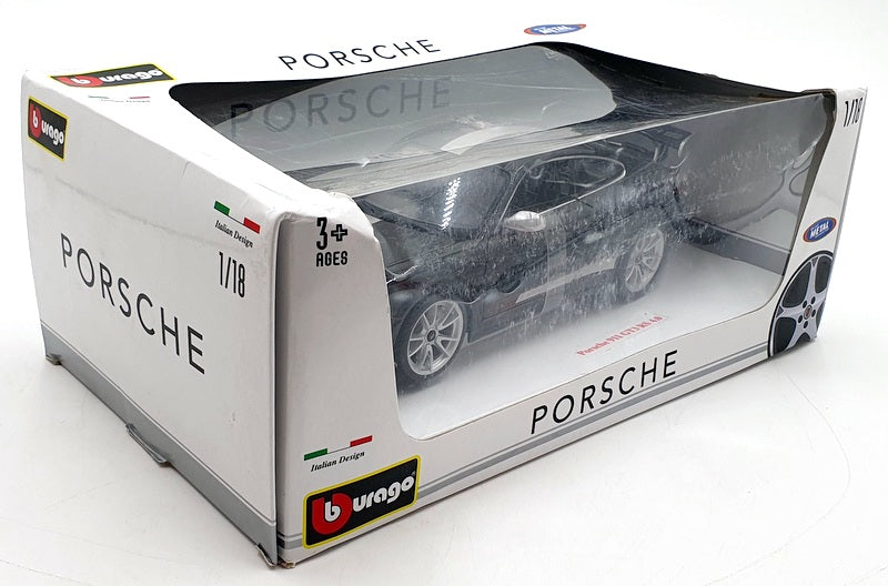 Burago 1/18 Scale Diecast 18-11036BL - Porsche 911 GT3 RS 4.0 - Black
