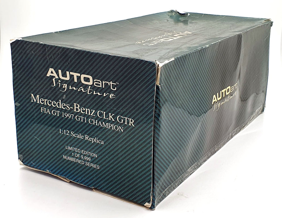 Autoart 1/12 Scale 12001 Mercedes Benz CLK GTR FIA 1997 GT1 - Scnieder/Wurz