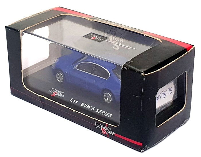 High Speed 1/64 Scale 64KFB17S - BMW 5 Series - Blue