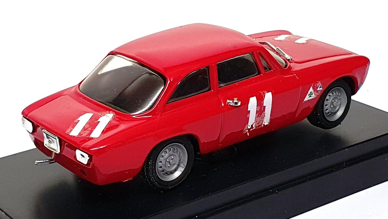 ProgettoK 1/43 Scale 044 - Alfa Romeo Giulia GTA #11 Monza 1967 - Red