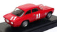 ProgettoK 1/43 Scale 044 - Alfa Romeo Giulia GTA #11 Monza 1967 - Red