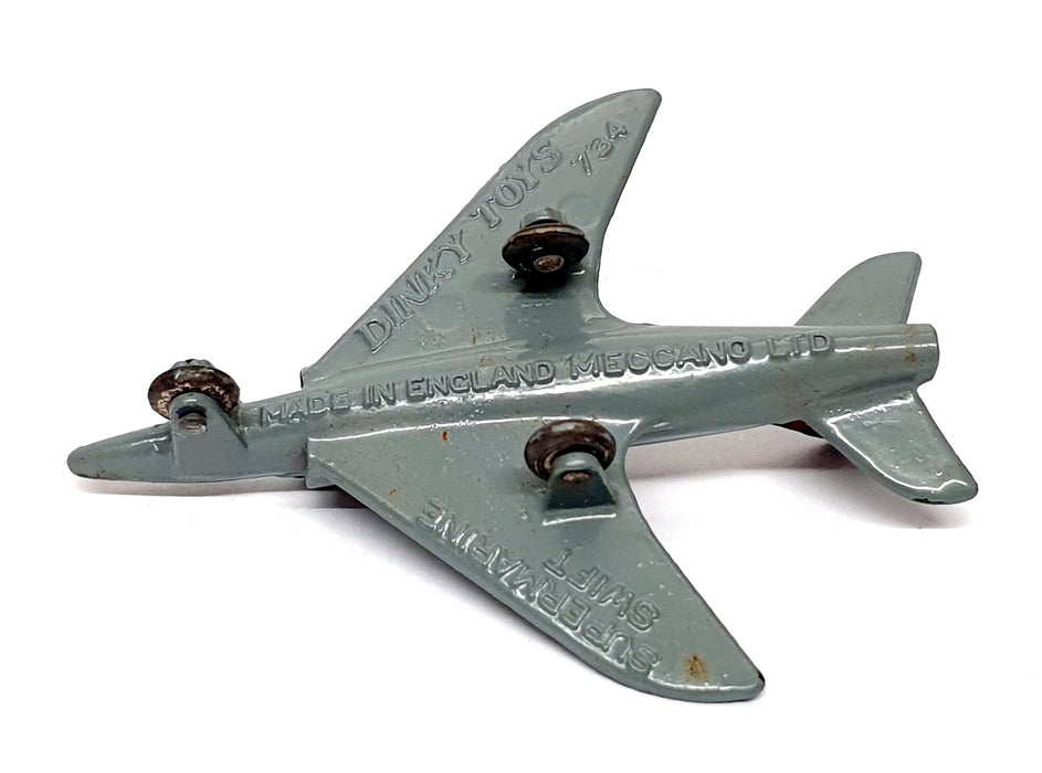 Dinky Toys Original Diecast 734 - Supermarine Swift Fighter Military Aircraft