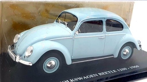 Altaya 1/24 Scale Diecast ALA0011 - 1960 Volkswagen Beetle 1200 - Blue