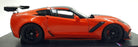 Ixo 1/18 Scale U18RDC001 - 2019 Chevrolet Corvette C7 ZR1 - Orange/Black