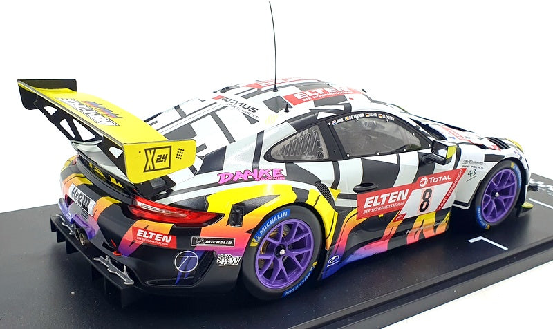 IXO 1/18 Scale Diecast LEGT18029 - Porsche 911 GT3 R Nurburgring 2019 #8 Slooten
