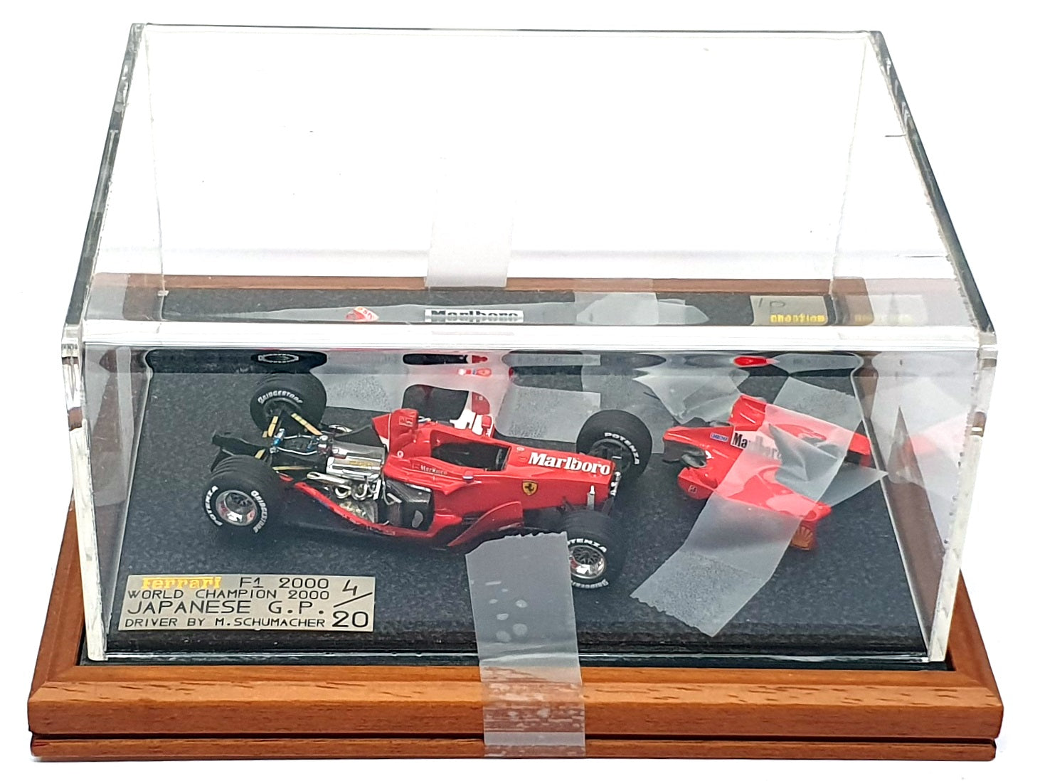 LP Creation 1/43 Scale LPC20F1 - F1 Ferrari W/Champ 2000 Japan GP M. Schumacher
