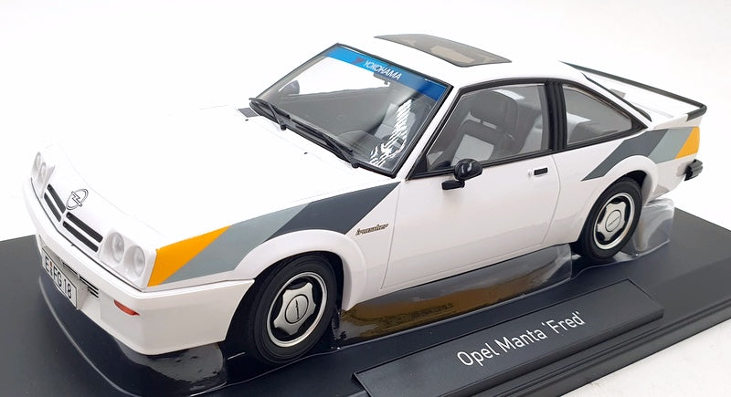 Norev 1/18 Scale Diecast 183306 - Opel Manta 'Fred' 1991 - White
