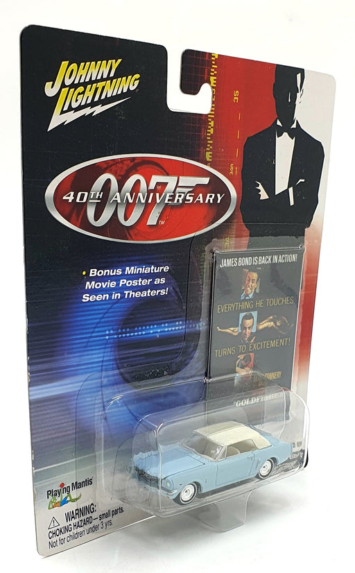Johnny Lightning 1/64 Scale 261-04 - Ford Mustang Convertible 007 Goldfinger