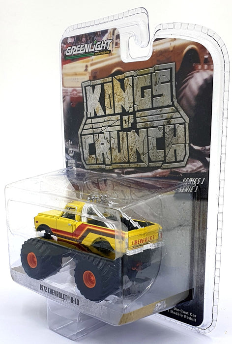 Greenlight 1/64 Scale 49010-F - 1972 Chevrolet K-10 - Yellow