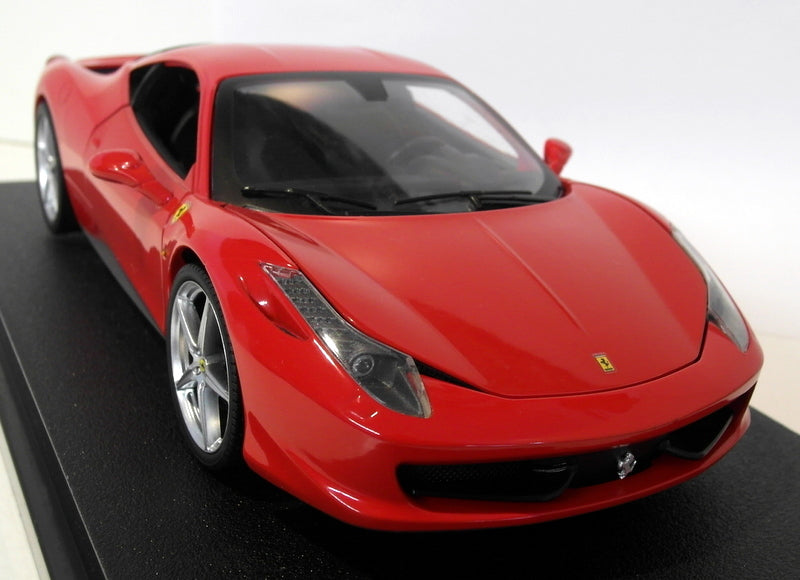 Hot Wheels 1/18 Scale diecast - T6917 Ferrari 458 Italia Rosso Red