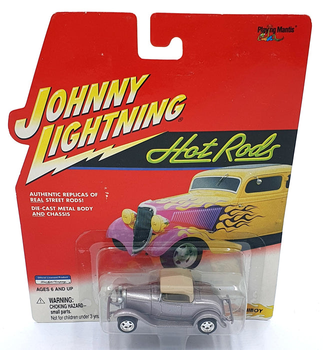 Johnny Lightning 1/64 Scale 442-02 Hot Rods 1932 Hiboy - Met. Rose