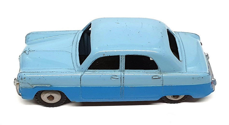 Dinky Toys 9.5cm Long Original Diecast 162 - Ford Zephyr Saloon - 2-Tone Blue