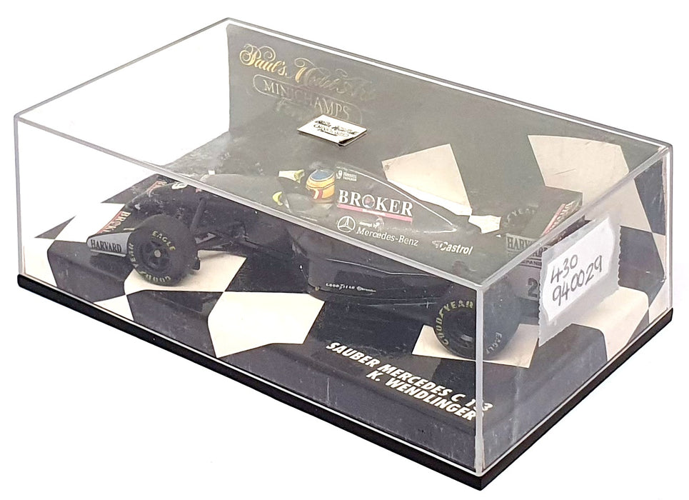 Minichamps 1/43 Scale 430 940029 - F1 Sauber Mercedes C13 #29 Wendlinger