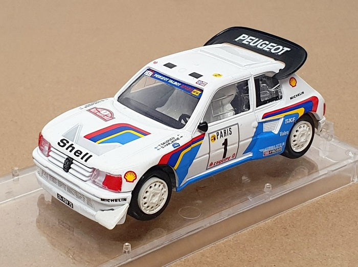 Vitesse 1/43 Scale 302 - Peugeot 205 Turbo Evo 2 #1 Monte Carlo Rally 1986