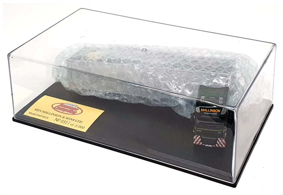 Oxford Diecast 1/76 Scale DAF05CS - DAF 105 Truck & Trailer - Ken Mallinson