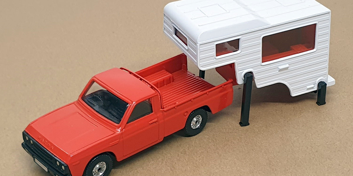 Corgi Original Diecast 415 - Mazda Camper - Red/White — R.M.Toys Ltd