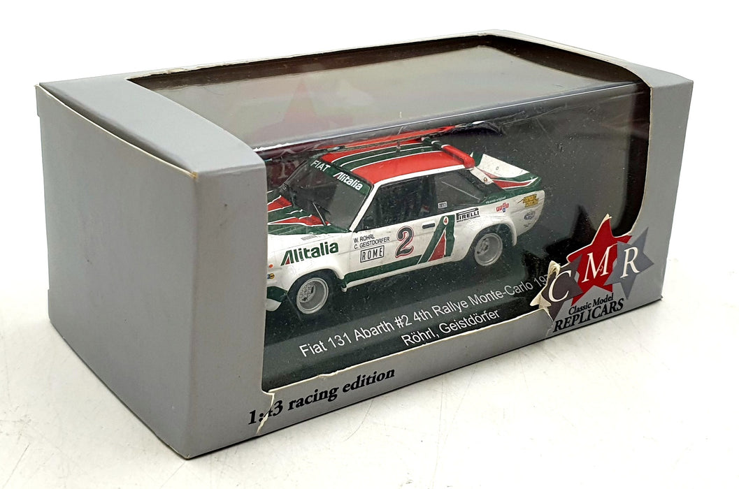 CMR 1/43 Scale Diecast WRC013 - Fiat 131 Abarth #2 4th Rally Monte Carlo
