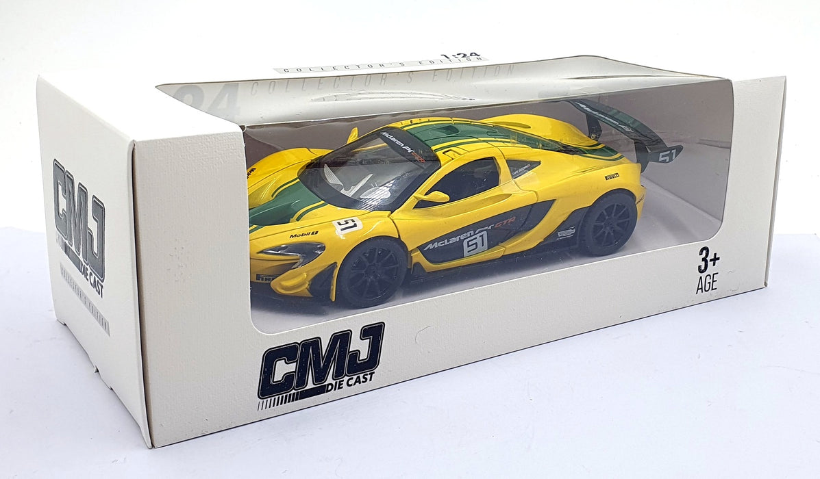 CMJ 1/24 Scale Diecast 124MLP1YW - McLaren P1 #51 - Goodwin