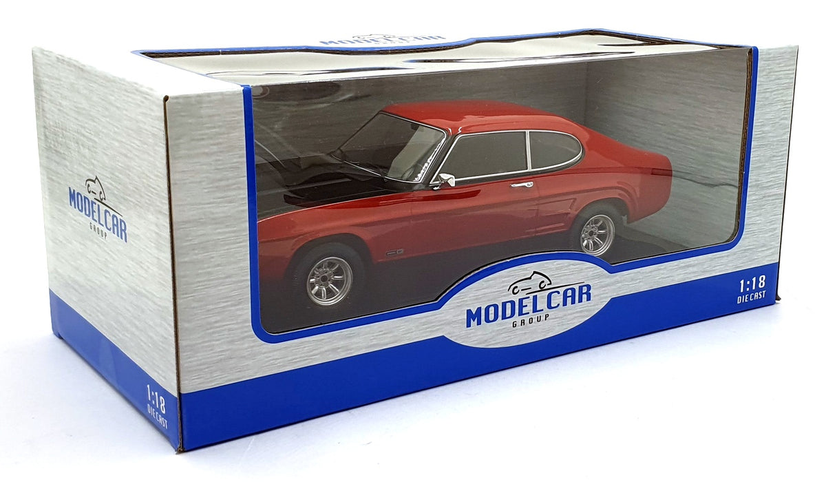 Model Car Group 1/18 Scale MCG18538 - 1970 Ford Capri MK I RS 2600 - Red