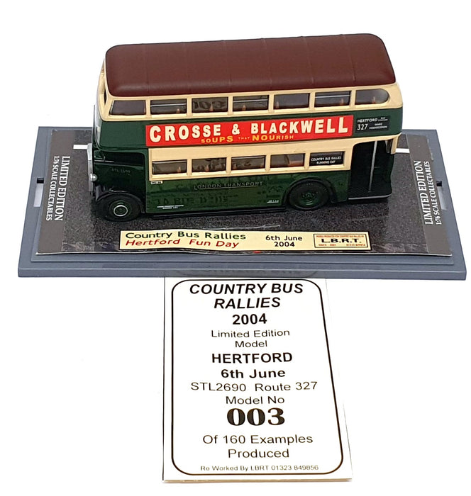 Corgi 1/76 Scale LBR04 - AEC Regent Rt. 327 Country Bus Rallies Hertford 2004