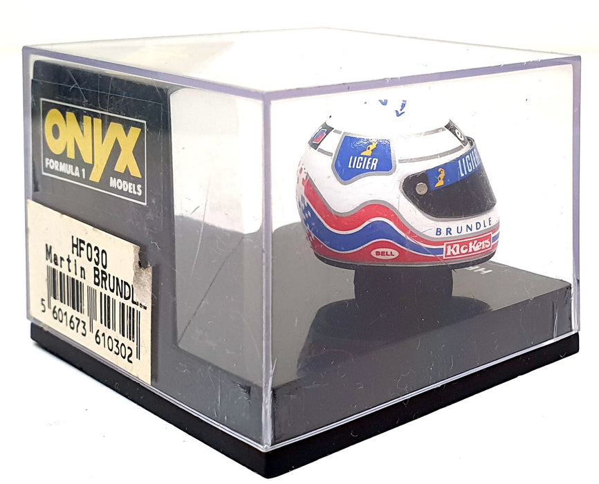 Onyx 1/12 Scale Diecast HF030 - F1 Helmet Martin Brundle