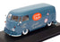 Vanguards 1/43 Scale VA14503 - VW Type 2 (T1) Panel Van Foxon Park - Blue