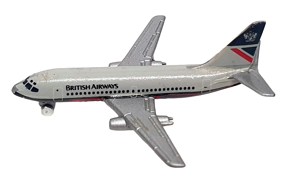 Schabak 1/600 Scale Diecast 905/14 - Boeing 737-200 - British Airways