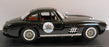 Bang 1/43 Scale Metal Model - MM003 MERCEDES 300 SL BLACK SCHUMACHER